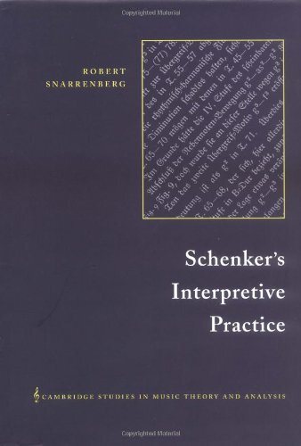 Schenker's interpretive practice