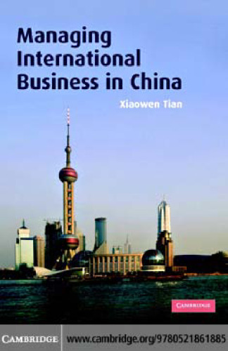 Managing International Business in China