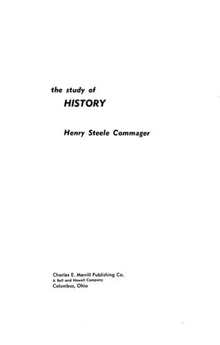The study of history