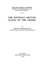 The political meeting places of the Greeks