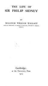 The life of Sir Philip Sidney