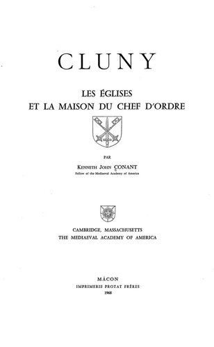 Cluny: les églises et la maison du chef d'ordre