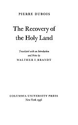 The recovery of the Holy Land