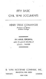 Fifty basic Civil War documents