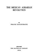The Mexican agrarian revolution