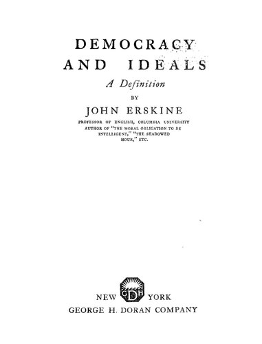 Democracy and ideals: a definition