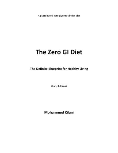 The Zero GI Diet