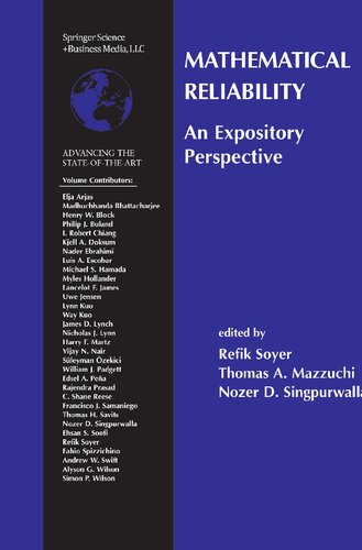 Mathematical Reliability: An Expository Perspective