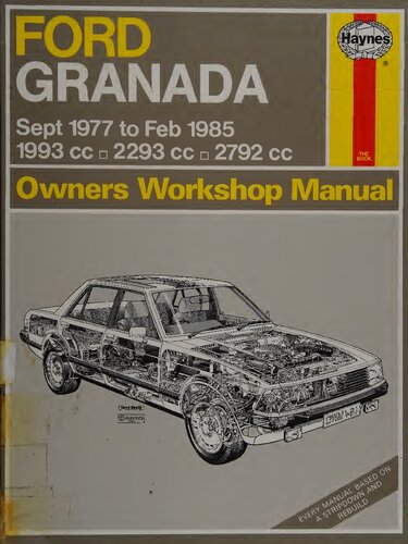 Haynes Ford Granada Owners Workshop Manual