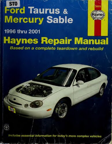 Haynes Ford Taurus & Mercury Sable Automotive Repair Manual