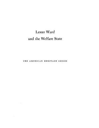 Lester Ward and the welfare state