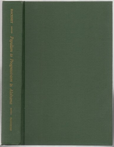 Populism to progressivism in Alabama