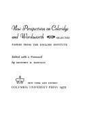 New perspectives on Coleridge and Wordsworth: selected papers from the English Institute
