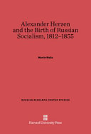 Alexander Herzen and the birth of Russian socialism