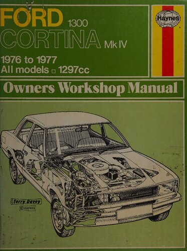 Haynes Ford Cortina MK IV 1300 Owners Workshop Manual