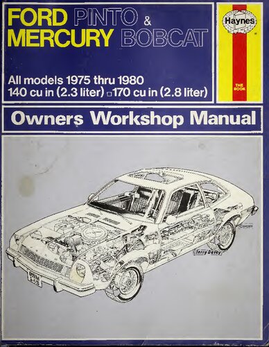 Haynes Ford Pinto & Mercury Bobcot Owners Workshop Manual