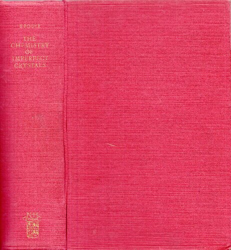 Chemistry of Imperfect Crystals