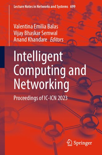 Intelligent Computing and Networking. Proceedings of IC-ICN 2023