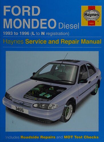 Haynes Ford Mondeo Diesel Service and Repair Manual
