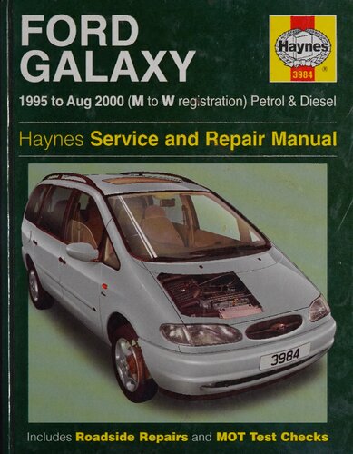 Haynes Ford Galaxy Service and Repair Manual