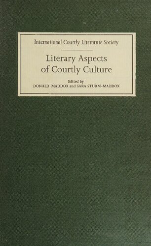 Literary aspects of courtly culture: selected papers from the Seventh Triennial Congress of the International Courtly Literature Society, University of Massachusetts, Amherst, USA, 27 July-1 August 1992