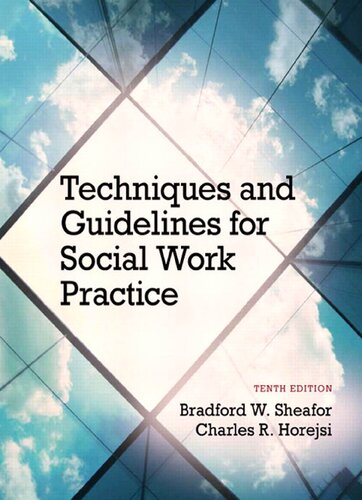 Techniques and Guidelines for Social Work Practice