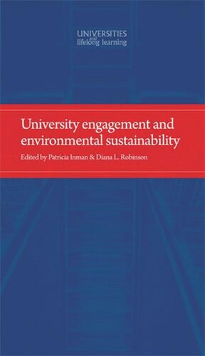 University engagement and environmental sustainability