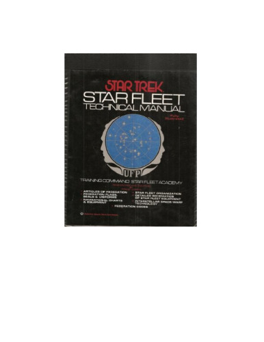 Star Fleet Technical Manual