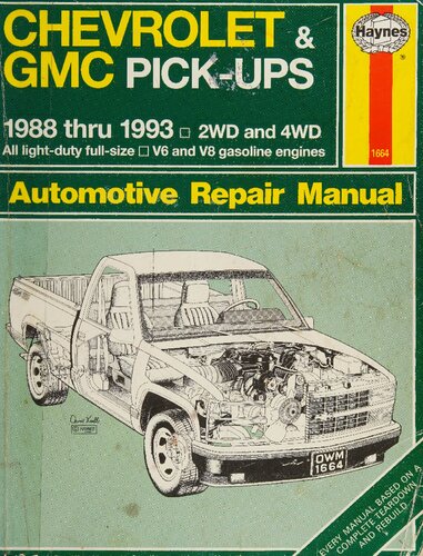 Haynes Chevrolet & GMC Pick-Ups Automotive Repair Manual