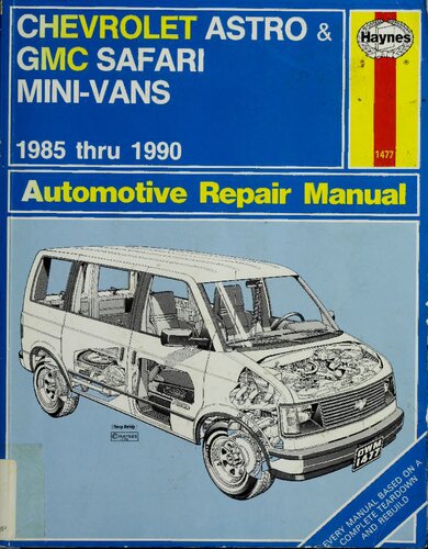 Haynes Chevrolet Astro & GMC Safari Mini-Vans Automotive Repair Manual