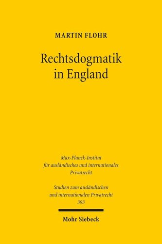 Rechtsdogmatik in England