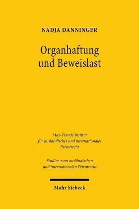 Organhaftung und Beweislast: Dissertationsschrift