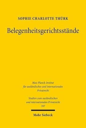 Belegenheitsgerichtsstände: Dissertationsschrift