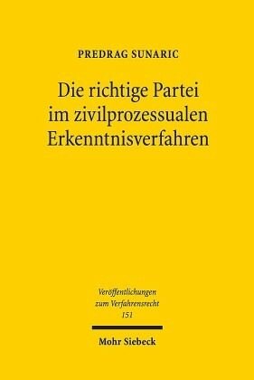 Die richtige Partei im zivilprozessualen Erkenntnisverfahren: Sachlegitimation - 