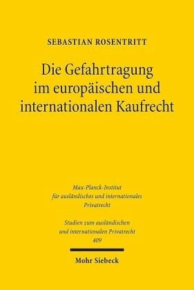 Die Gefahrtragung im europäischen und internationalen Kaufrecht: CISG, INCO-Terms, Vorschlag für ein Gemeinsames Europäisches Kaufrecht, Verbraucherrechterichtlinie und deutsches Recht in vergleichender Perspektive. Dissertationsschrift