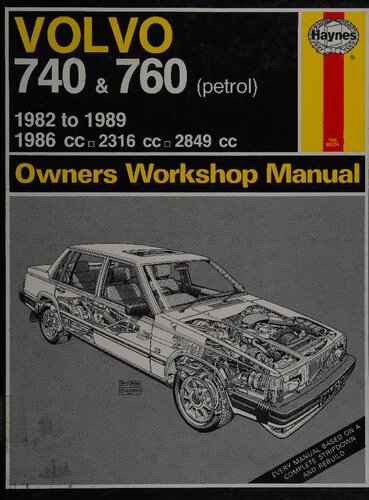 Haynes Volvo 740 & 760 Owners Workshop Manual