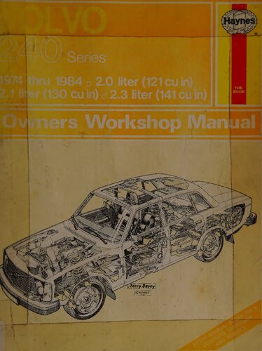 Haynes Volvo 240 Series Owners Workshop Manual