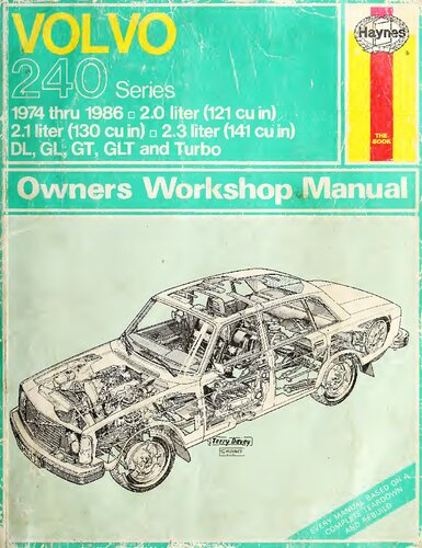Haynes Volvo 240 Series 1974 thru 1986 Owners Workshop Manual