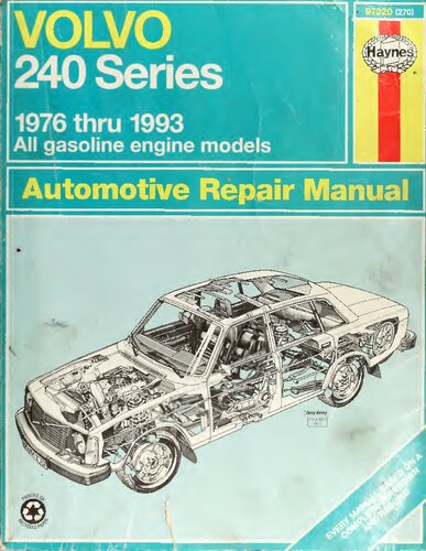 Haynes Volvo 240 Series 1976 thru 1993 Automotive Repair Manual