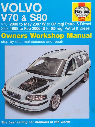 Haynes Volvo V70/S80 (98-07) Owners Workshop Manual
