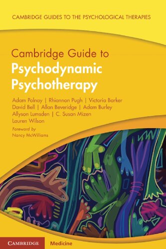 Cambridge Guide to Psychodynamic Psychotherapy