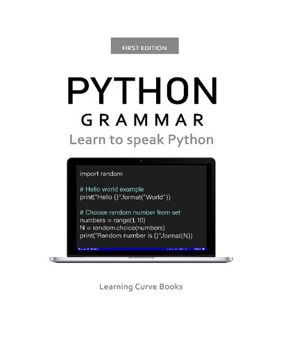 Python Grammar: Learn to speak Python