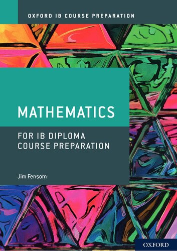 IB Diploma Course Preparation Mathematics