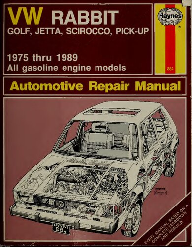 Haynes VW Rabbit Automotive Repair Manual