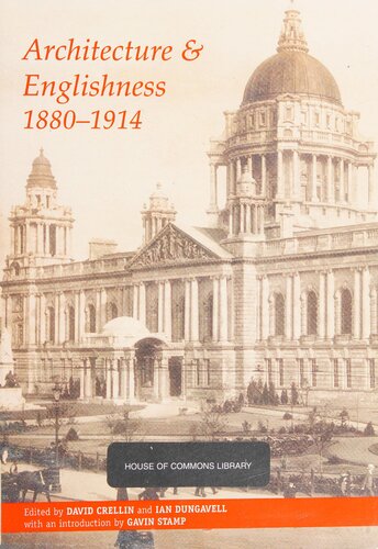 Architecture and Englishness 1880-1914
