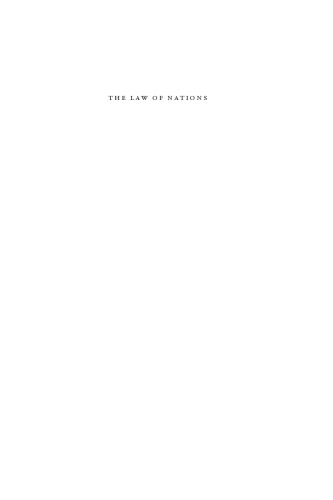 The Law of Nations (Natural Law and Enlightenment Classics)