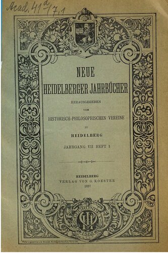 Neue Heidelberger Jahrbücher