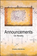 Announcements: On Novelty