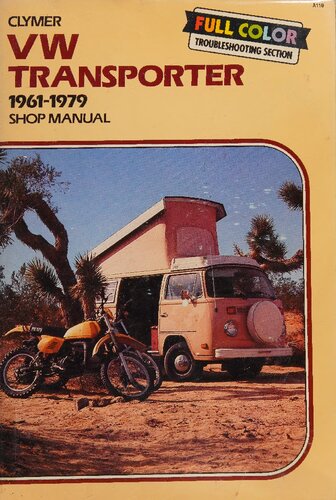 VW Transporter 1961 to 1979 Shop Manual (A110)