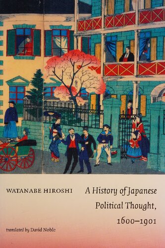 A History of Japanese Political Thought, 1600-1901
